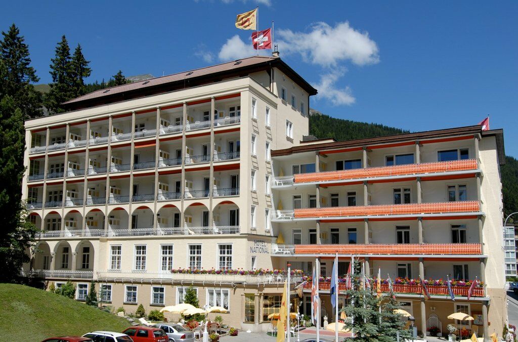Hotel National By Mountain Hotels Давос Екстер'єр фото